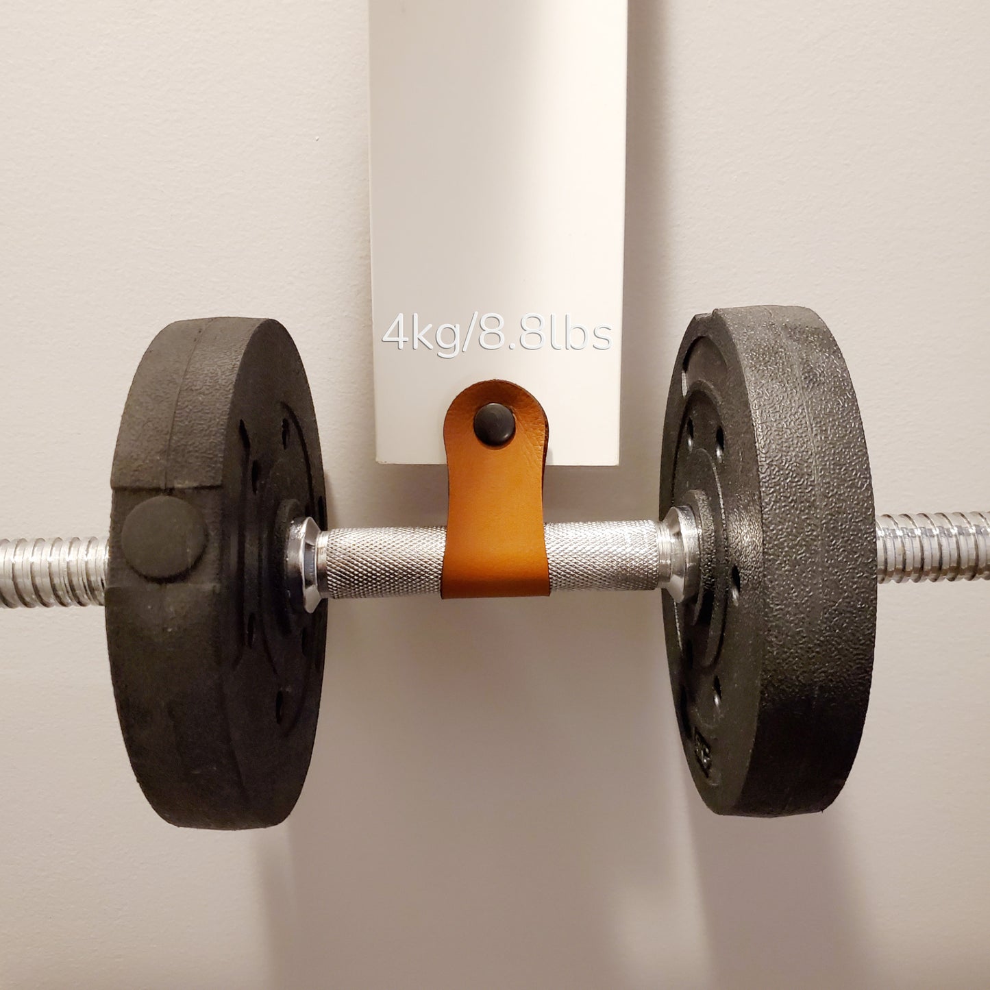 Leather Wall Hanging Horizontal Paddle Straps and Harnesses (set of two)