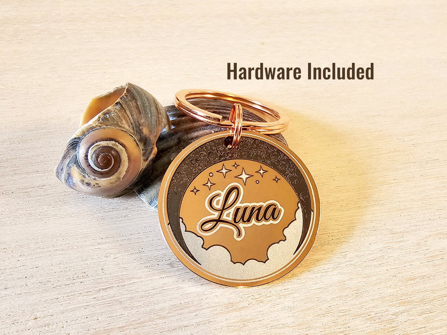 Custom Engraved Pet ID Tag for Dog or Cat collars