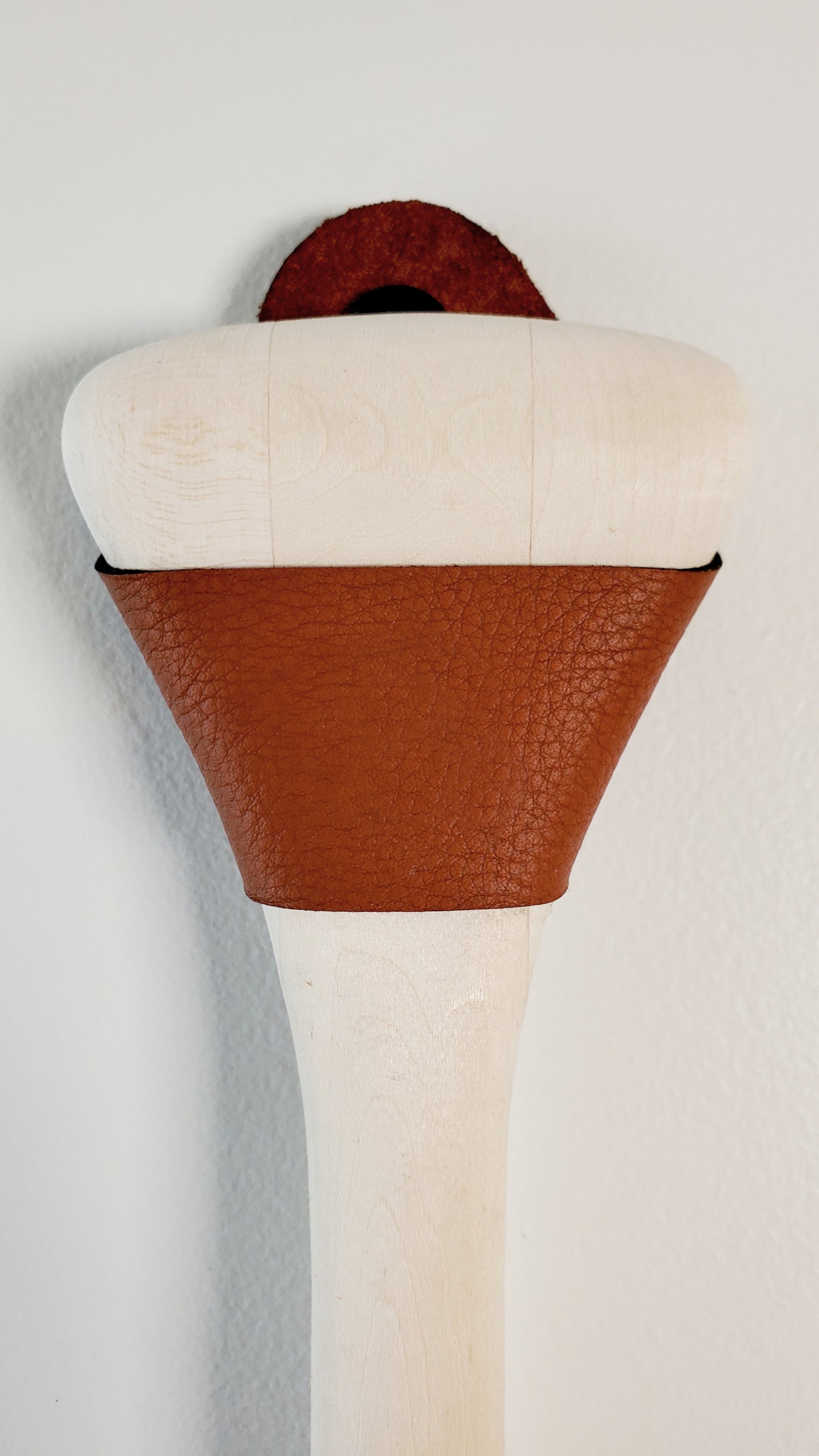 Leather Wall Hanging Vertical Paddle Strap and Harness