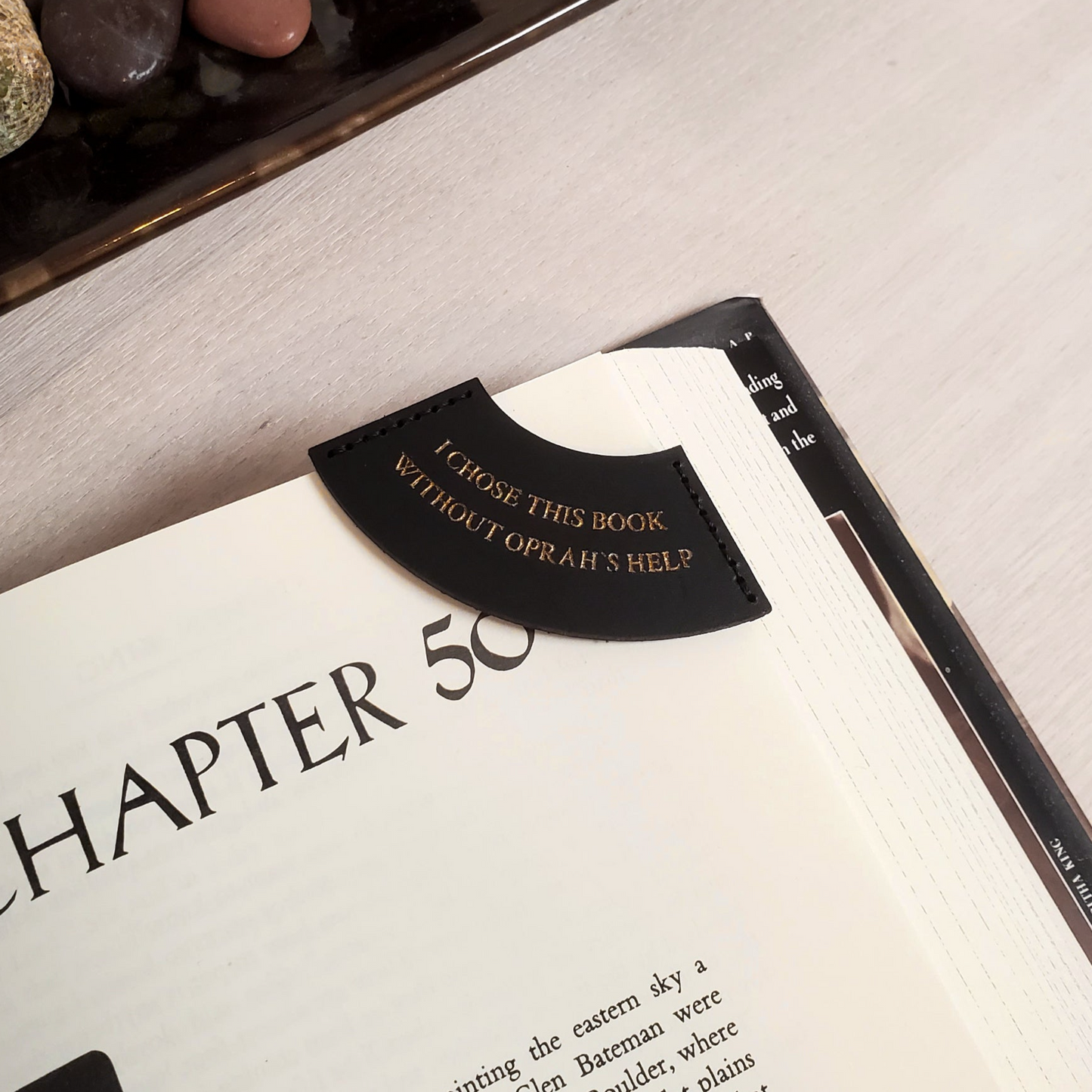 Leather Page Corner Bookmark for Non-Conformists